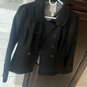 Black color coat